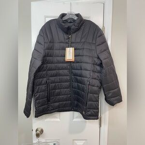 ZeroXposur Men’s Black Quilted Puffer jacket Sz XXL NWT